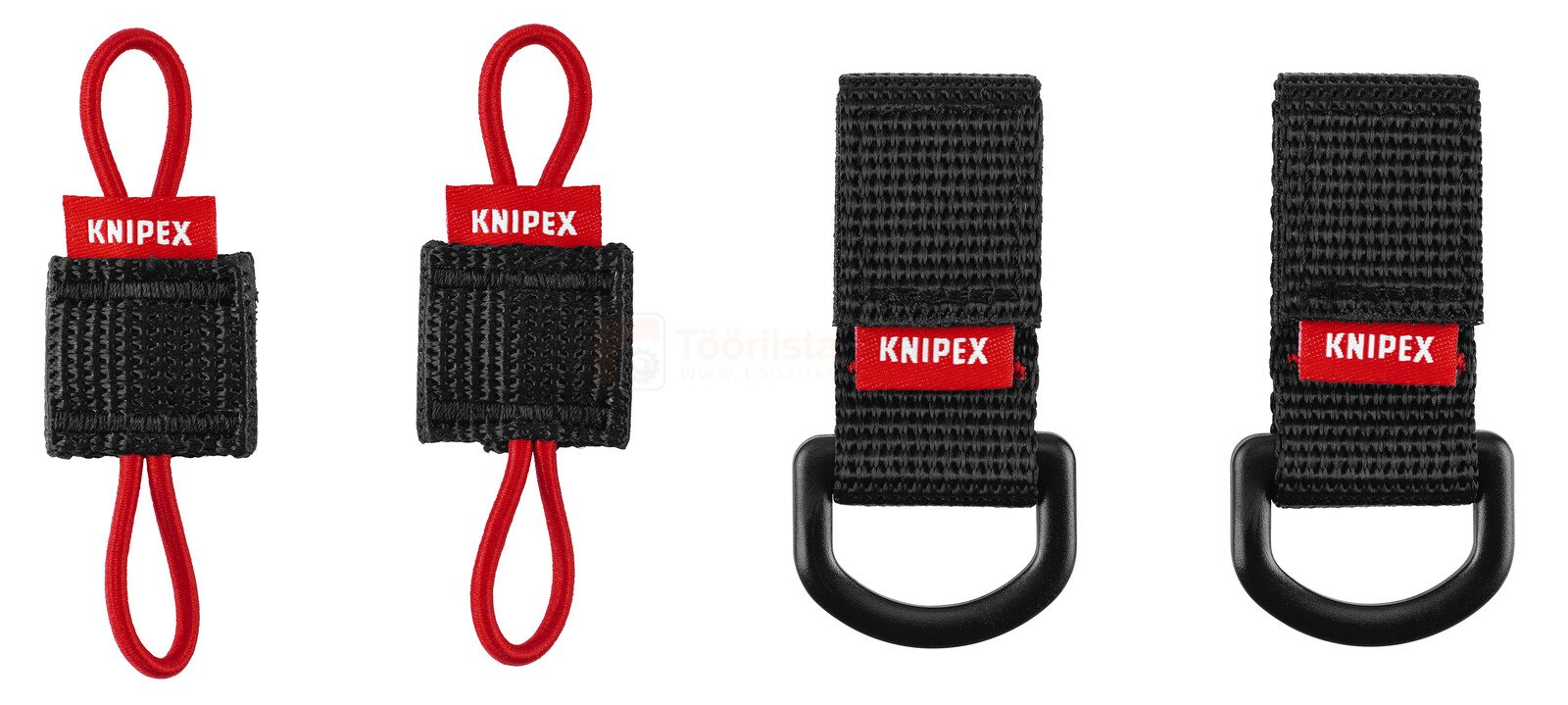Knipex mooduladapterite komplekt Modular X18 tööriistakotile kinnitamiseks, 4-osaline