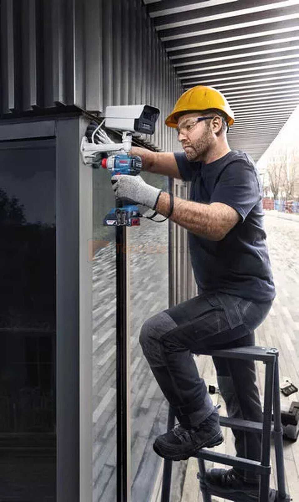 Bosch akulöökmutrikeeraja GDX 18V-285 + L-Boxx - ilma aku ja laadijata 2