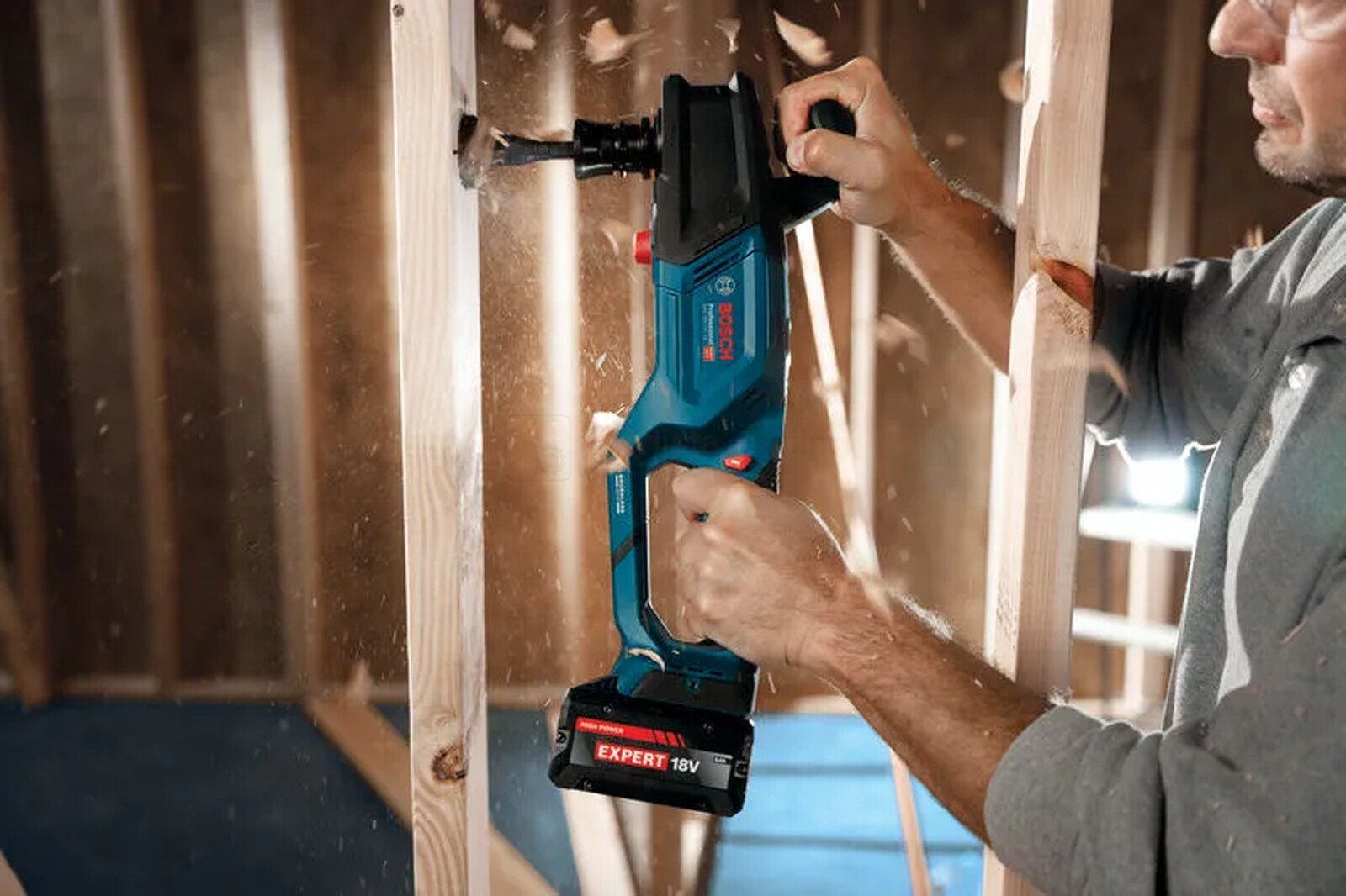 Bosch akunurktrell GRD 18V-127 HX - ilma aku ja laadijata 3