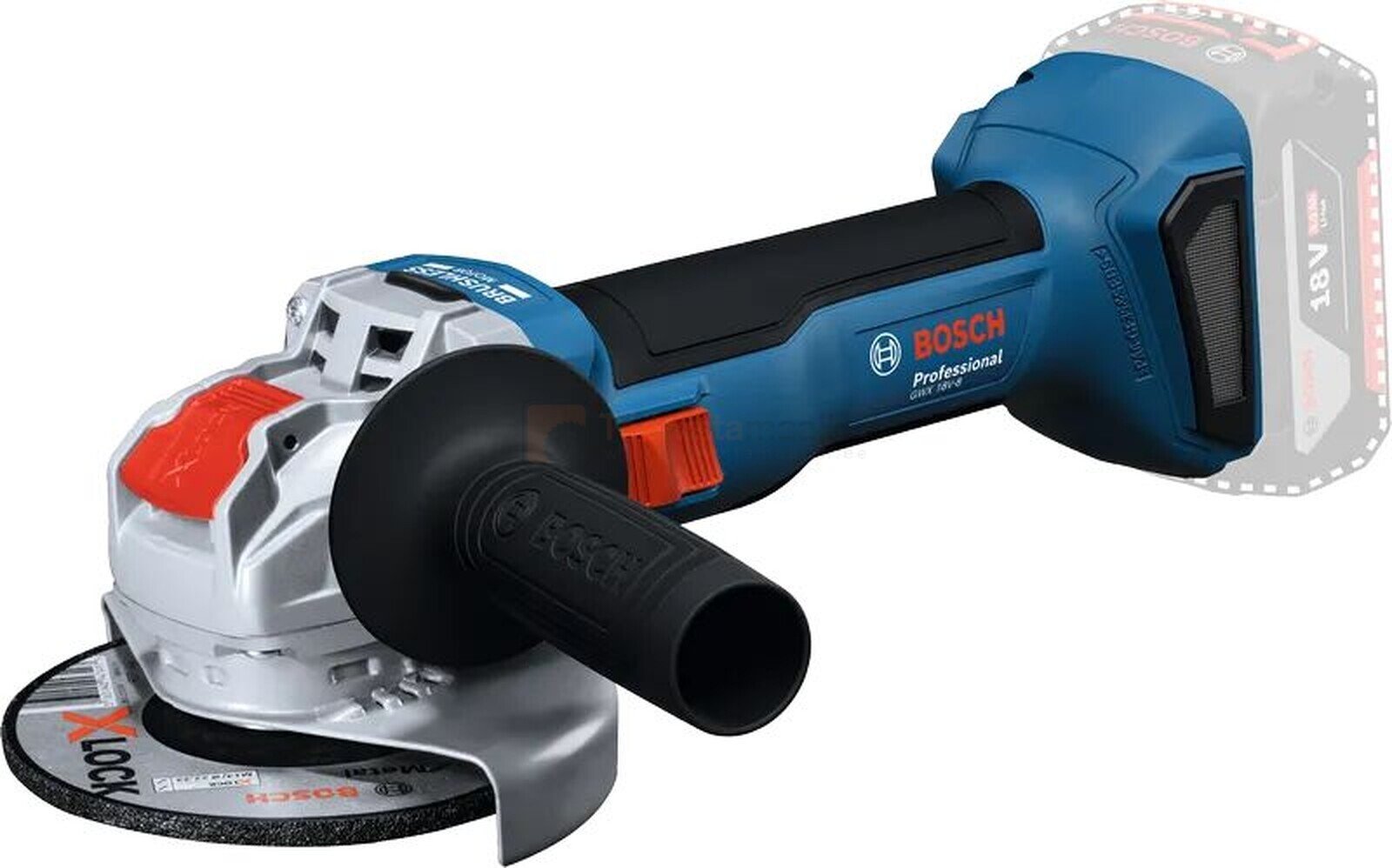 Bosch akunurklihvija GWX 18V-8 2