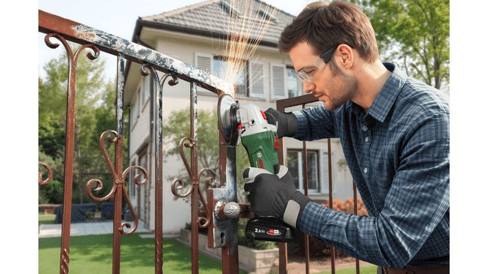 Bosch akunurklihvija PWS 18V-70, 115 mm - ilma aku ja laadijata 3