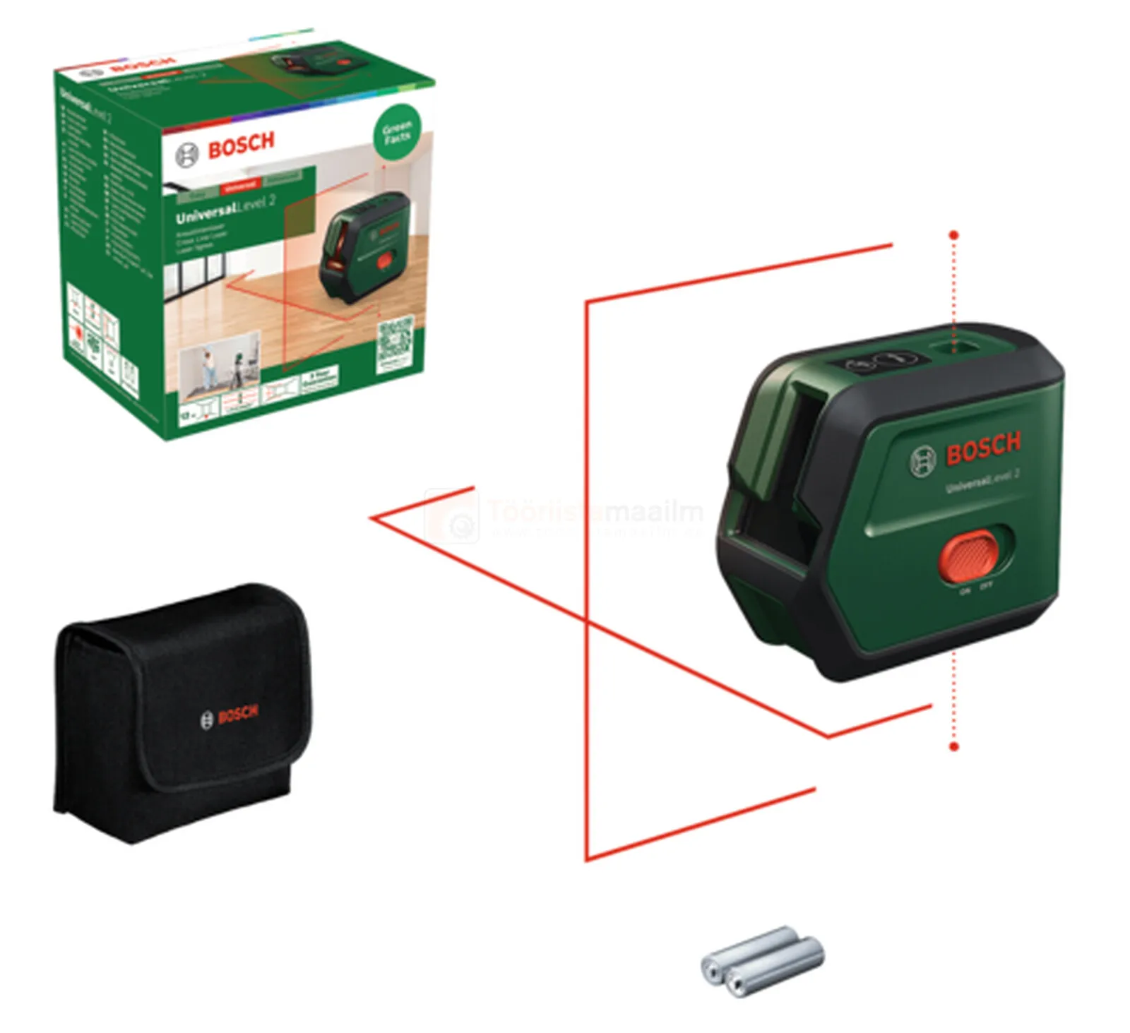 Bosch UniversalLevel 2 cross laser