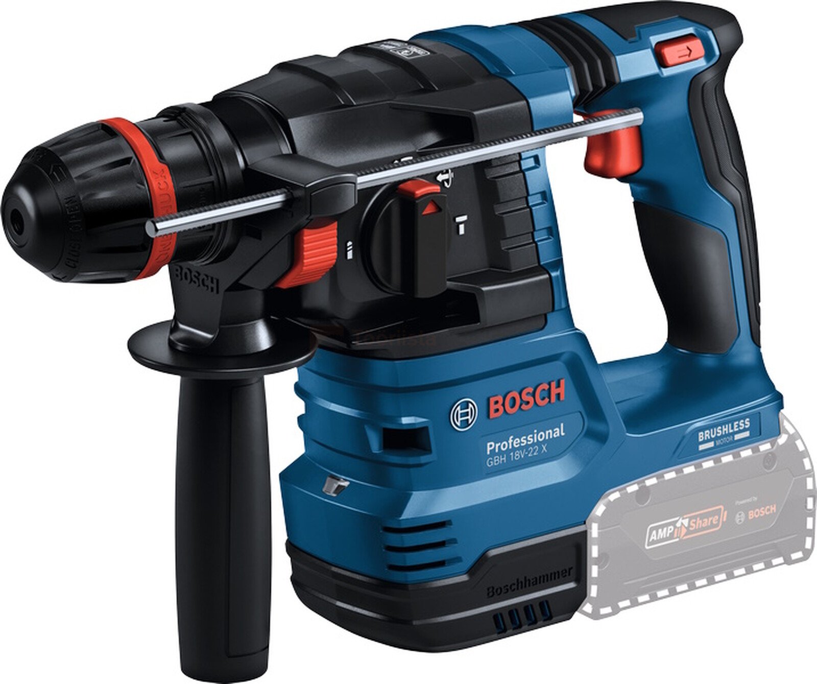 Bosch akupuurvasar GBH 18V-22 X 2
