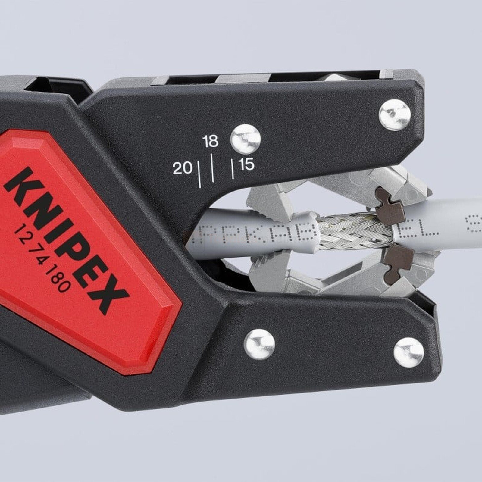 Knipex automaatkoorimistangid 4,4-5,7 mm juhtimiskaablitele 3