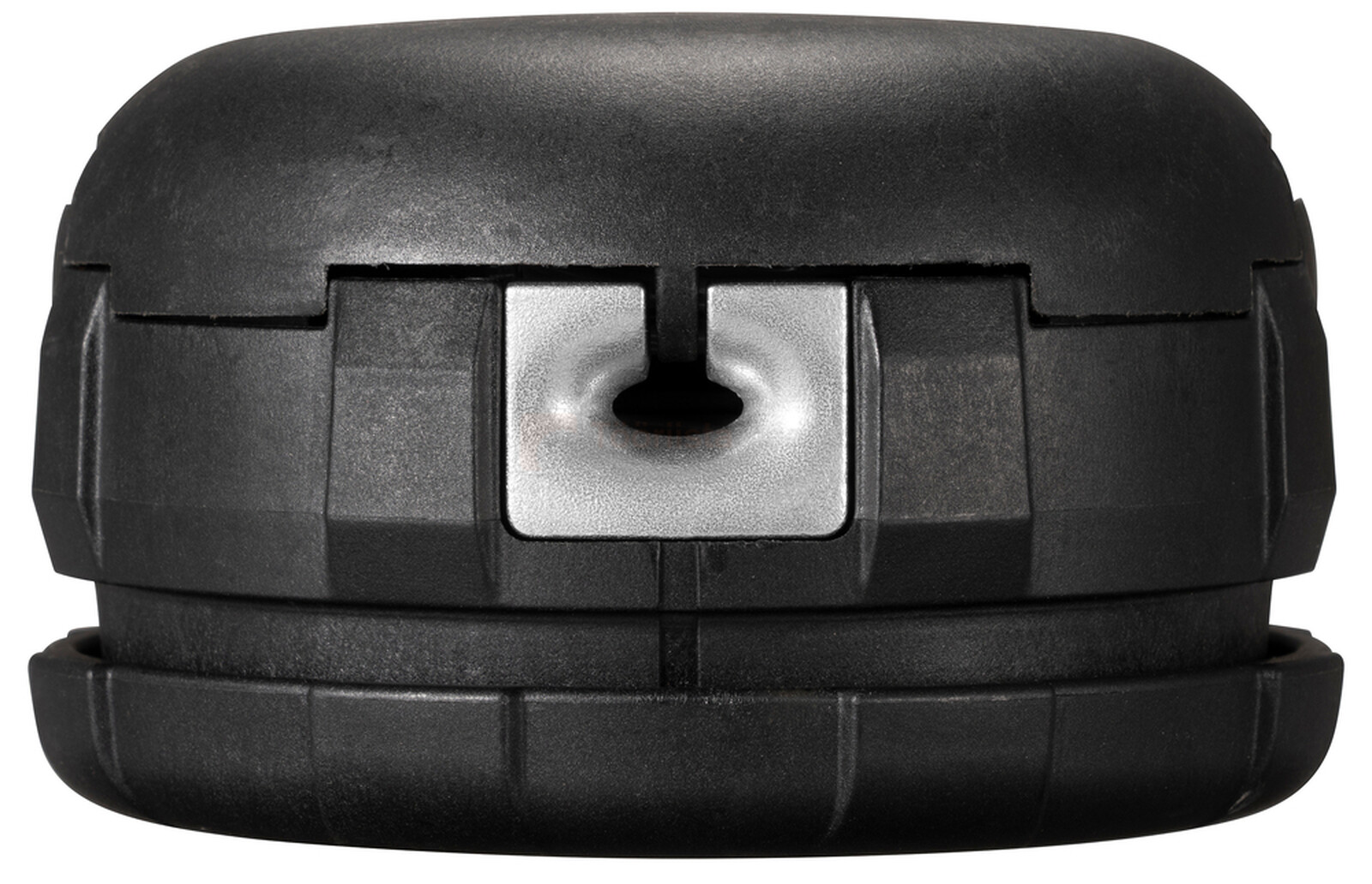 Pildil on Makita trimmipea BUMP&FEED 2,4 mm M8/M10 x 1,25LH, millel on näha must korpus ja metallist kinnitusdetail.