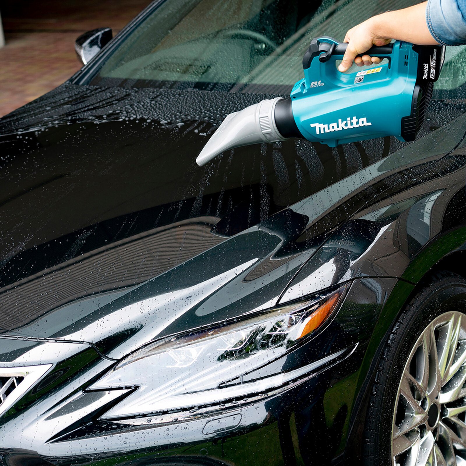 Makita veepuhumisotsik DUB184 lehepuhurile 2