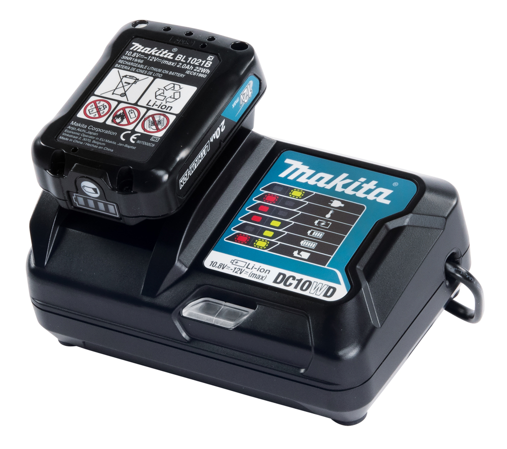 Комплект Makita 12V MAX, 1XBL1021B, DC10WD