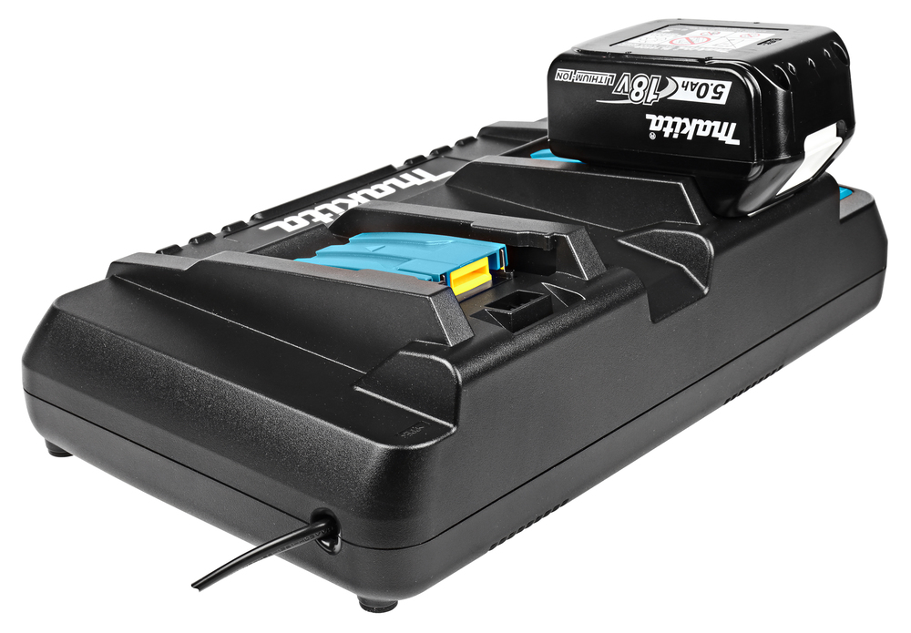 Makita kahe pesaga kiire akulaadija DC18RD