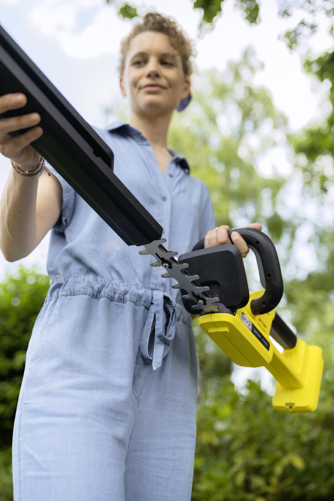 Kärcher cordless hedge trimmer HGE 3-18 Battery Set