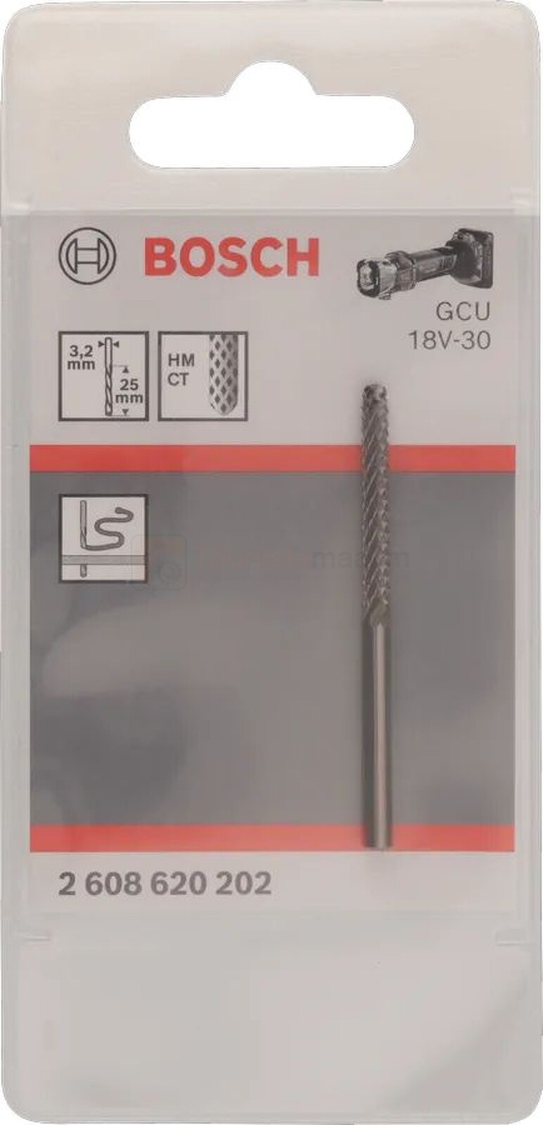 Bosch lõiketera plaatmaterjalidele 3,2 x 25 mm, GCU 18V-30 2