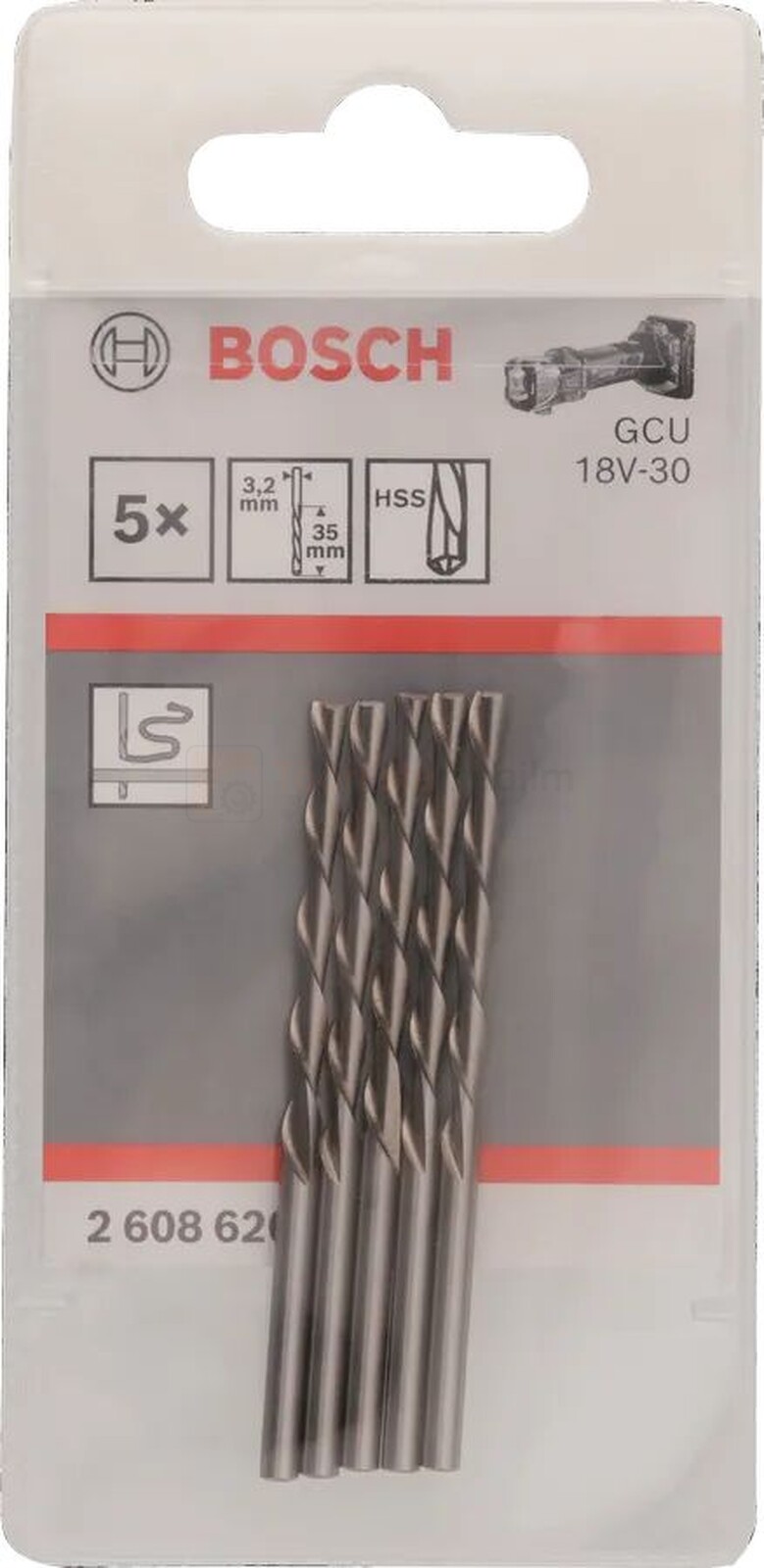 Bosch lõiketera kipsplaadile 3,2 x 35 mm, GCU 18V-30 - 5 tk 2