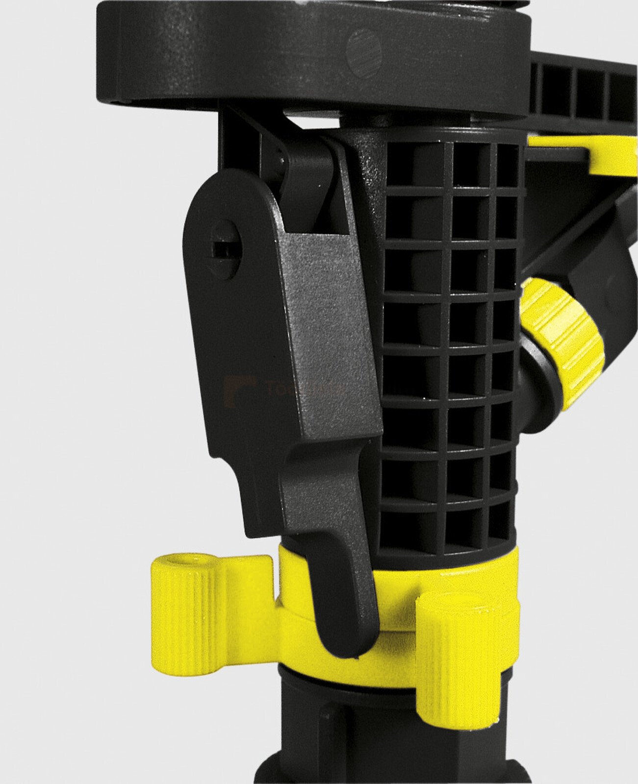 Pildil on detailne vaade Kärcheri pulseeriva ring- ja sektorvihmuti PS 300 mehhanismile, näidates selle reguleerimisnuppe...