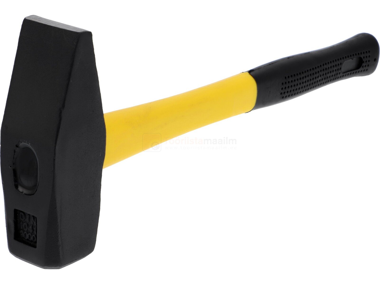 Pildil on Vorel 2000g FG vasar, millel on must pea, kollane vars ja must käepide.