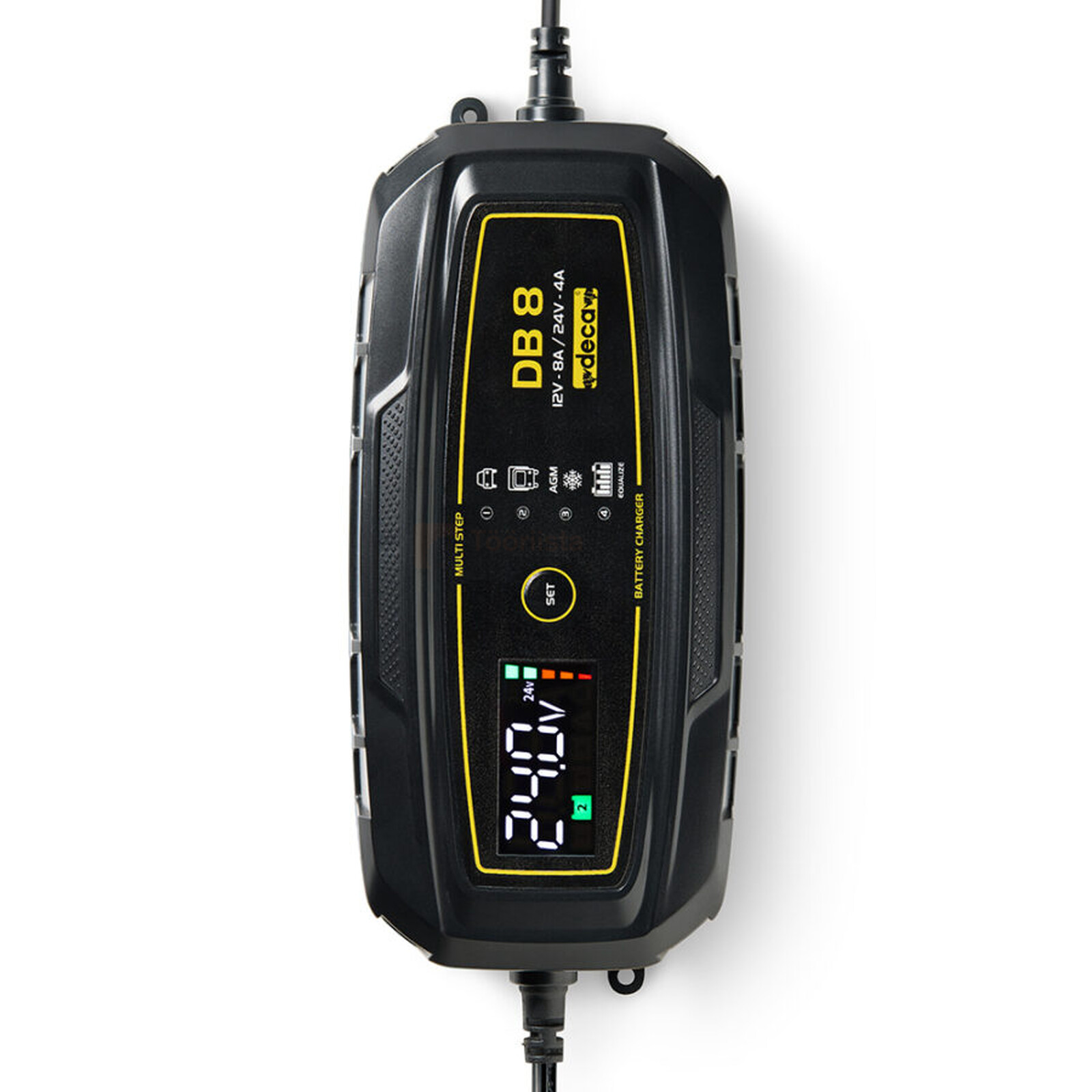 Deca akulaadija DB 8, 12/24 V, max 8 A 2