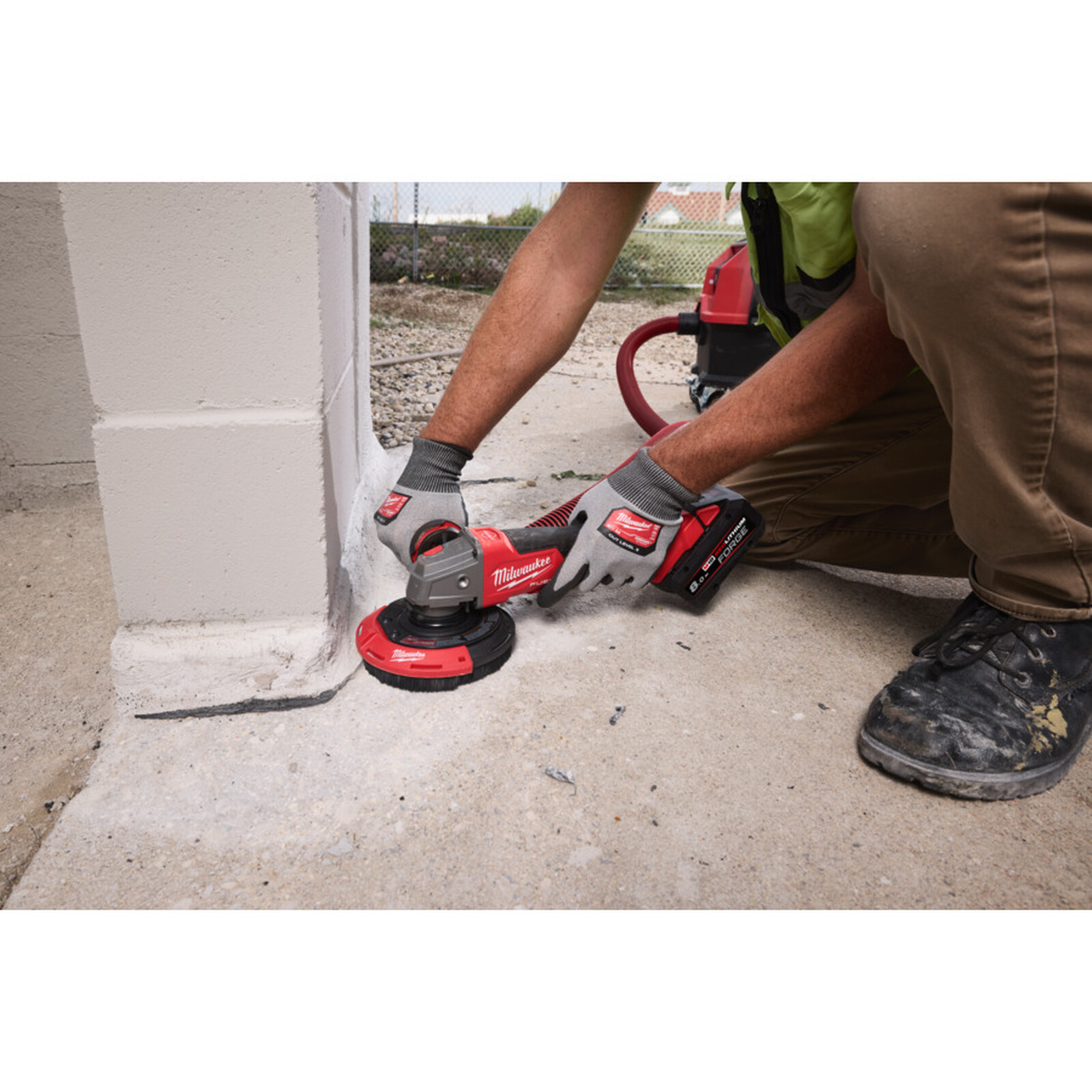 Milwaukee dust cover for grinding disc DSG125, ⌀ 115-125 mm for M18 angle grinder