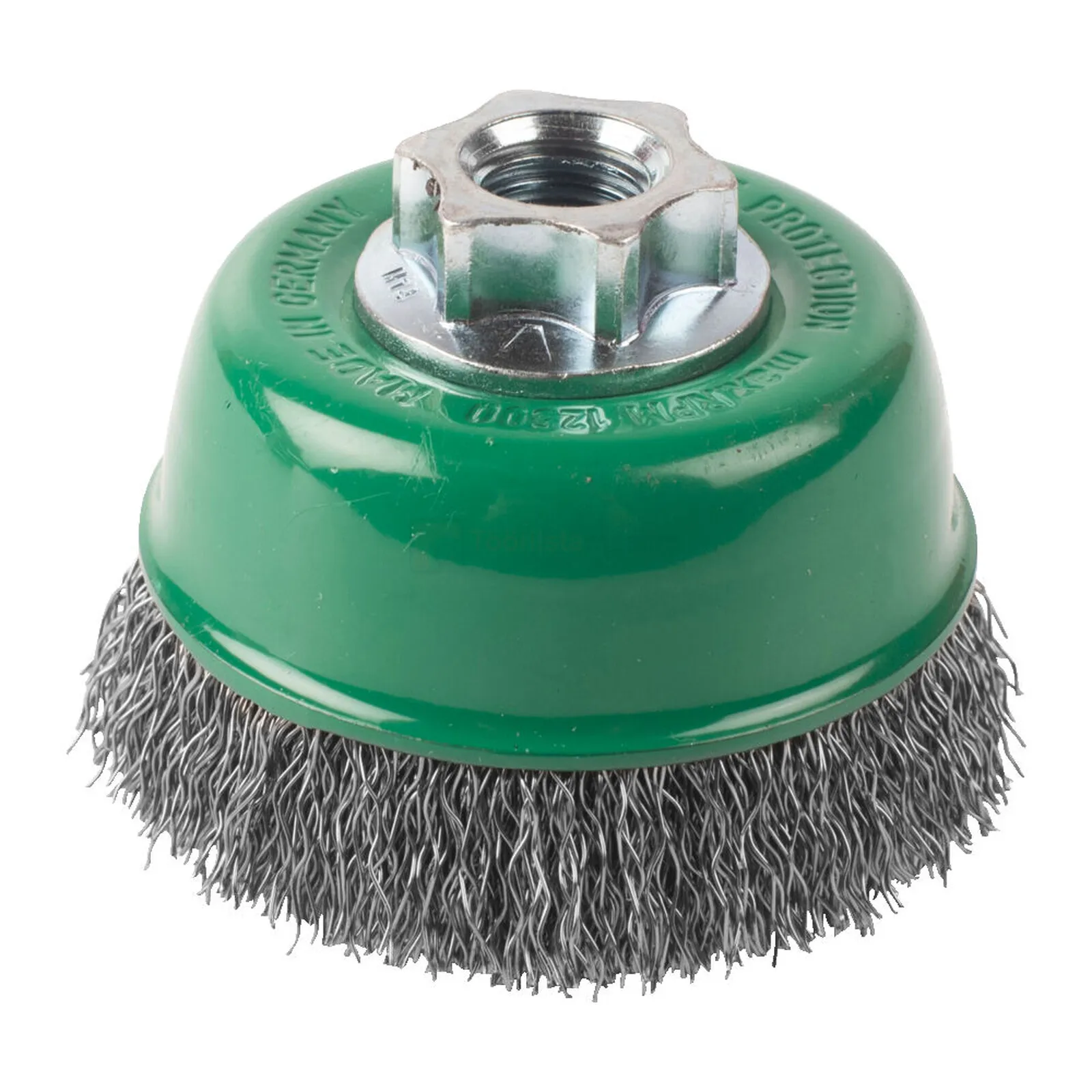 Milwaukee cup brush with wavy stainless steel wire 65 x 0.35 mm, M14