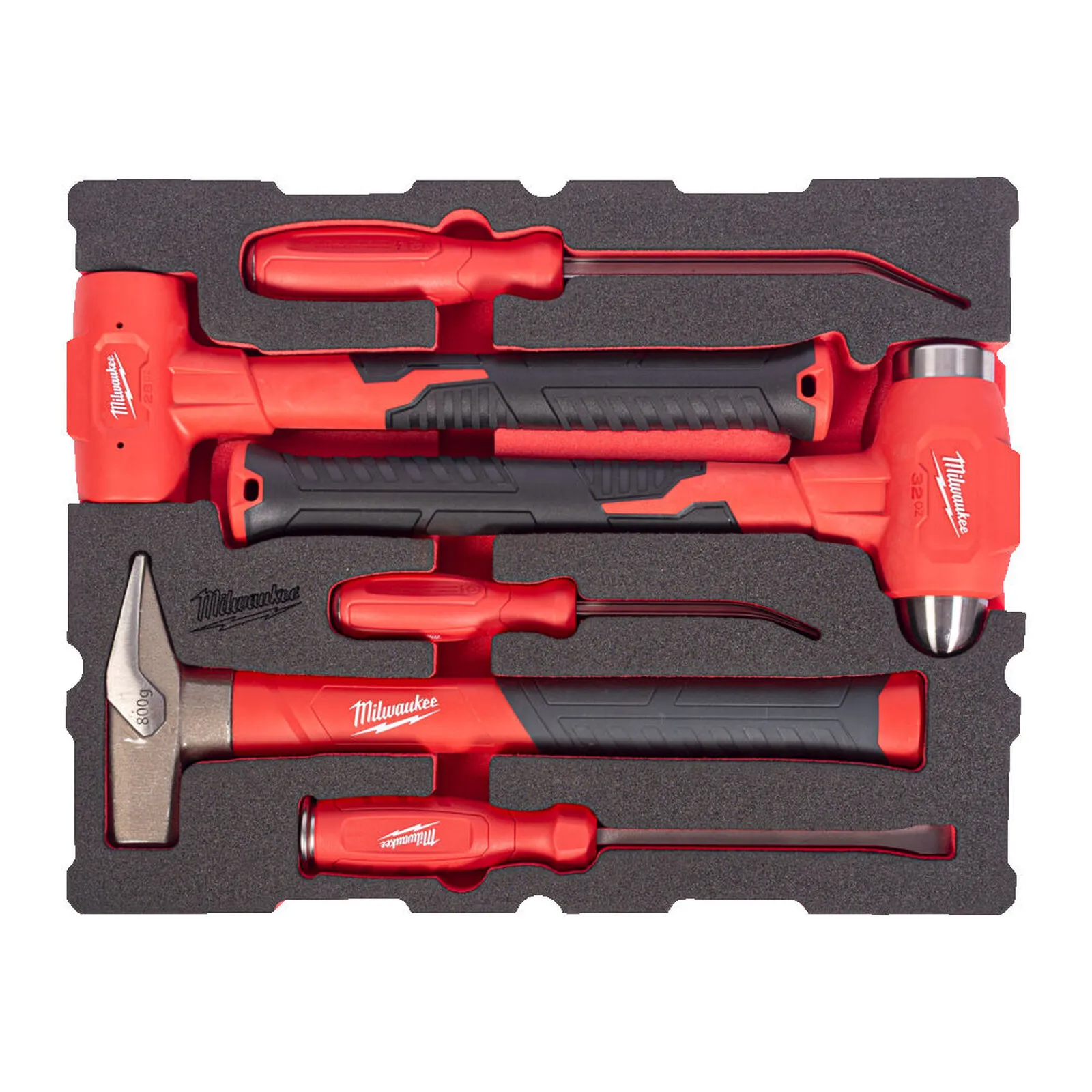 Milwaukee demolition kit PACKOUT™ with drawers in tool boxes 6-piece