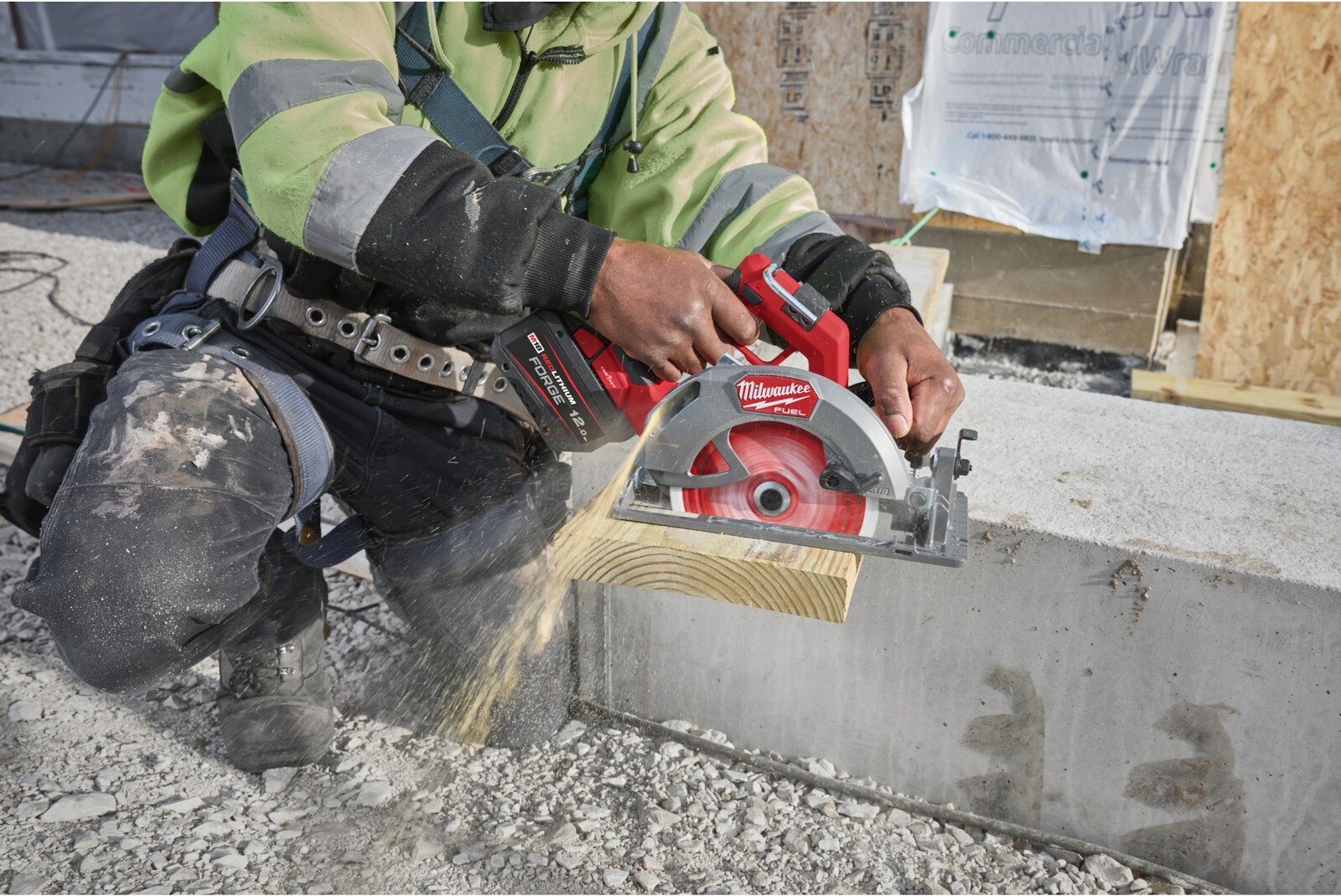 Milwaukee akuketassaag M18 CSO190GR-0C - ilma aku ja laadijata 5