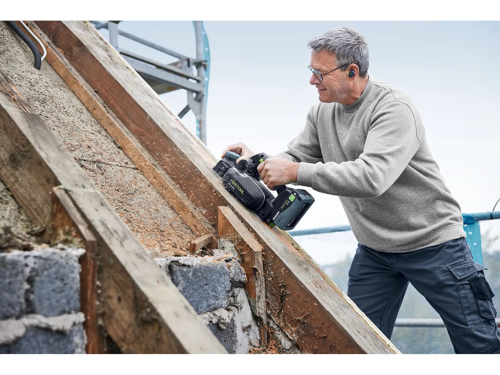 Festool akuhöövel HLC 82 EB-Basic - ilma aku ja laadijata 8