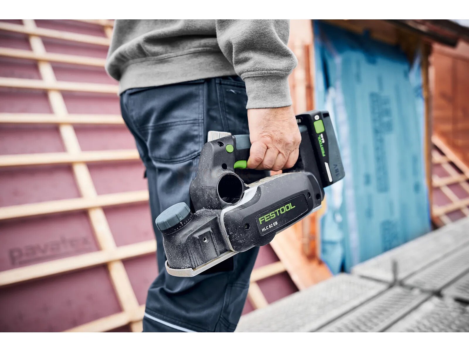 Festool akuhöövel HLC 82 EB-Basic - ilma aku ja laadijata 4