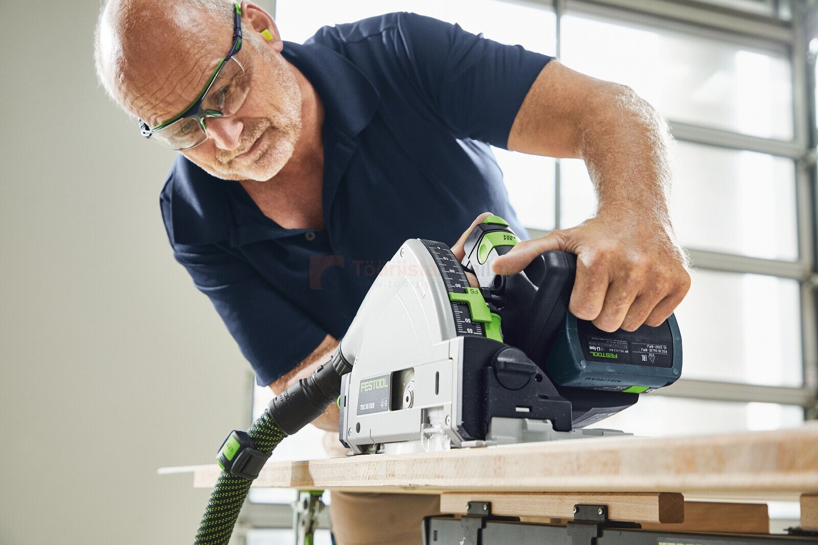 Festool akusukelsaag TSC 55 KEB-Basic - ilma aku ja laadijata 4