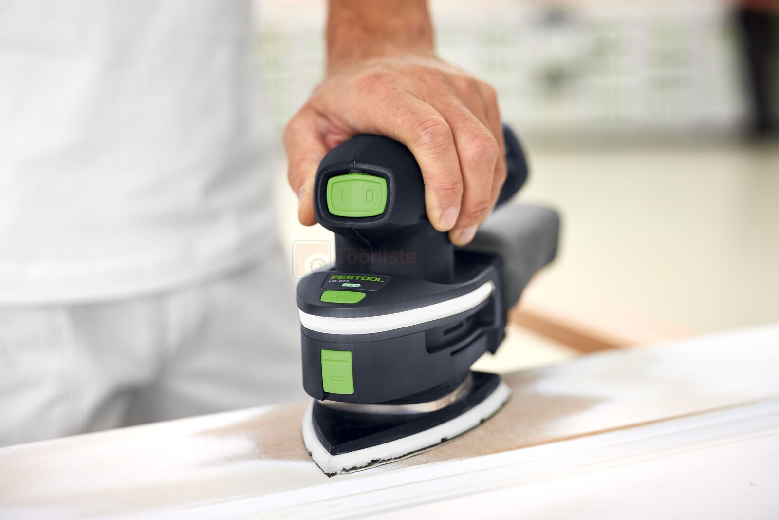 Festool аккумуляторный и сетевой трехгранный шлифовальный станок DTSC 400 3,0 I-Set 578851