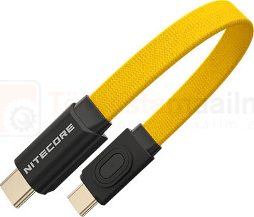 NITECORE magnetinis USB-C 60W greito įkrovimo laidas NLink10, 7 cm