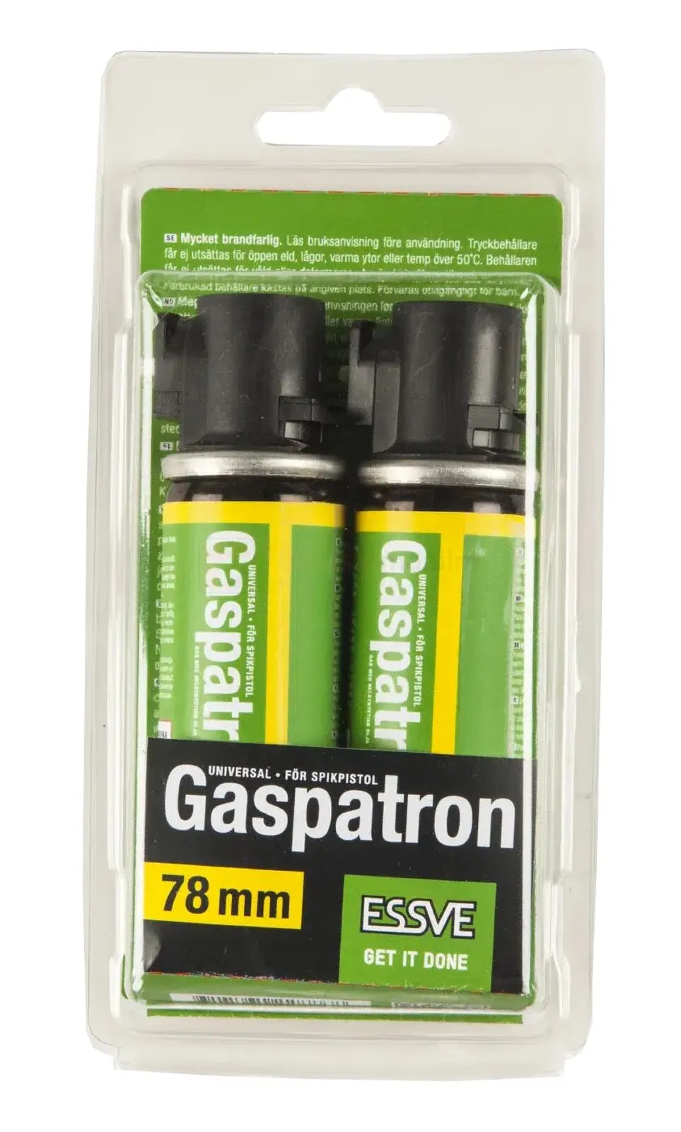 Essve gāze, 78 mm, dzeltena 2 gab
