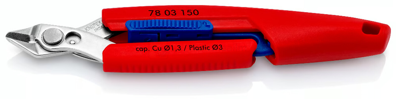 KNIPEX külglõiketangid Slim 150 mm INOX