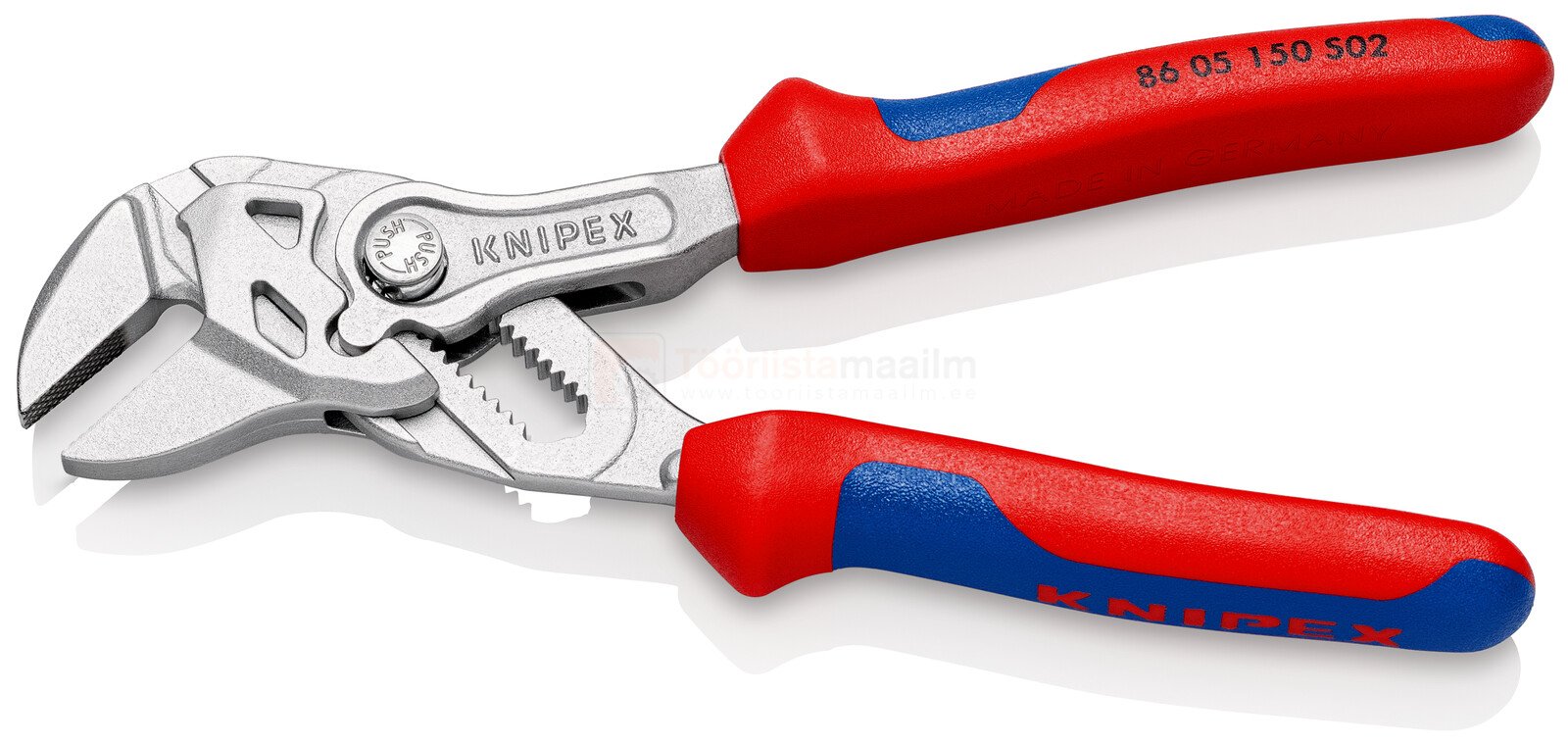 Knipex liugühendusega tangid karestatud lõugadega, 150 mm 2
