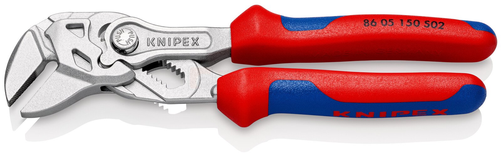 Knipex liugühendusega tangid karestatud lõugadega, 150 mm 3