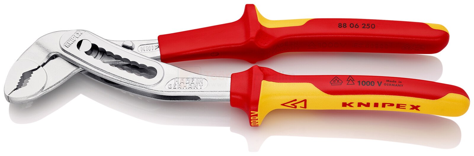 Knipex Alligator® VDE veepumbatangid 250 mm
