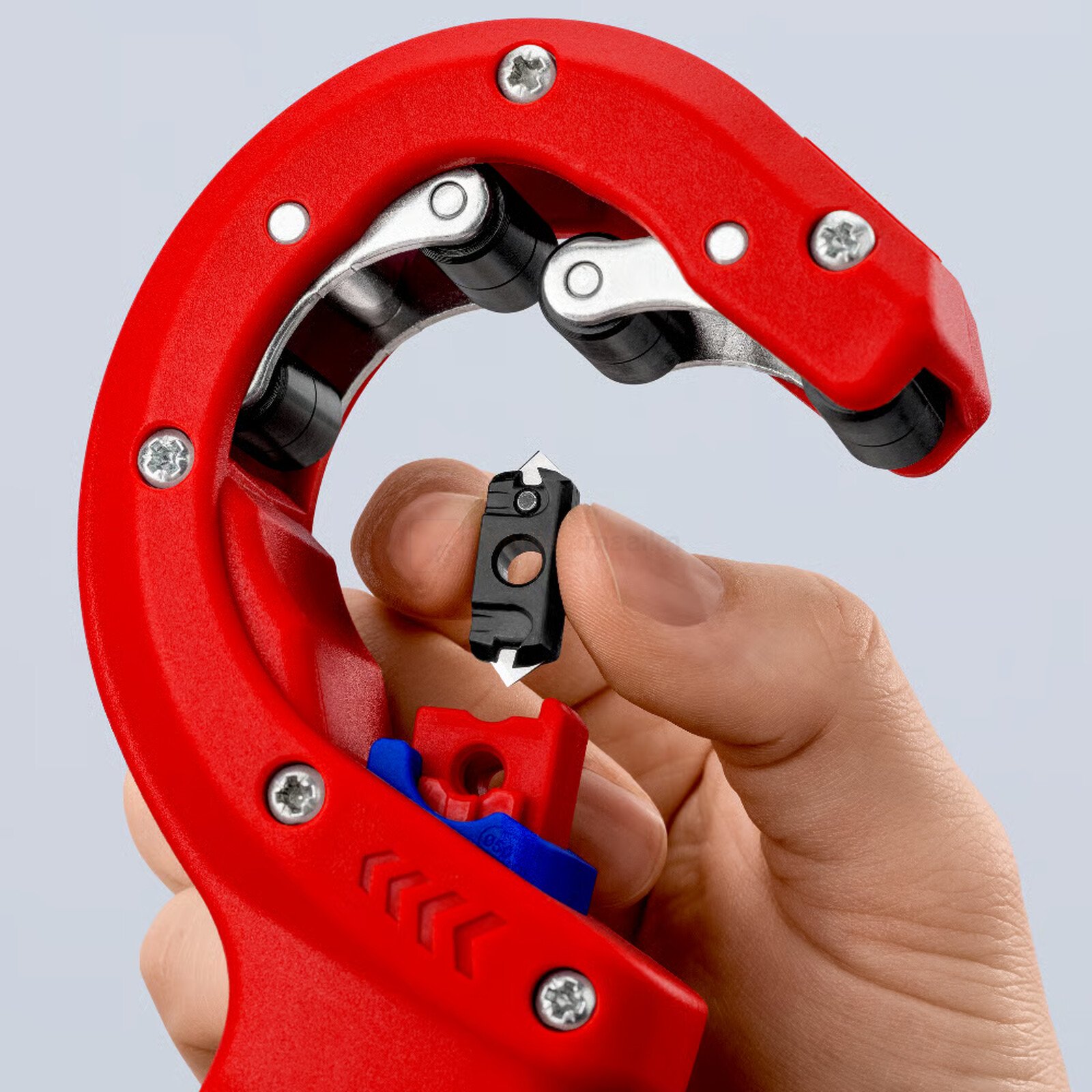 Knipex torulõikur DPT50, paksuseinalistele plasttorudele 32 / 40 / 50 mm 4