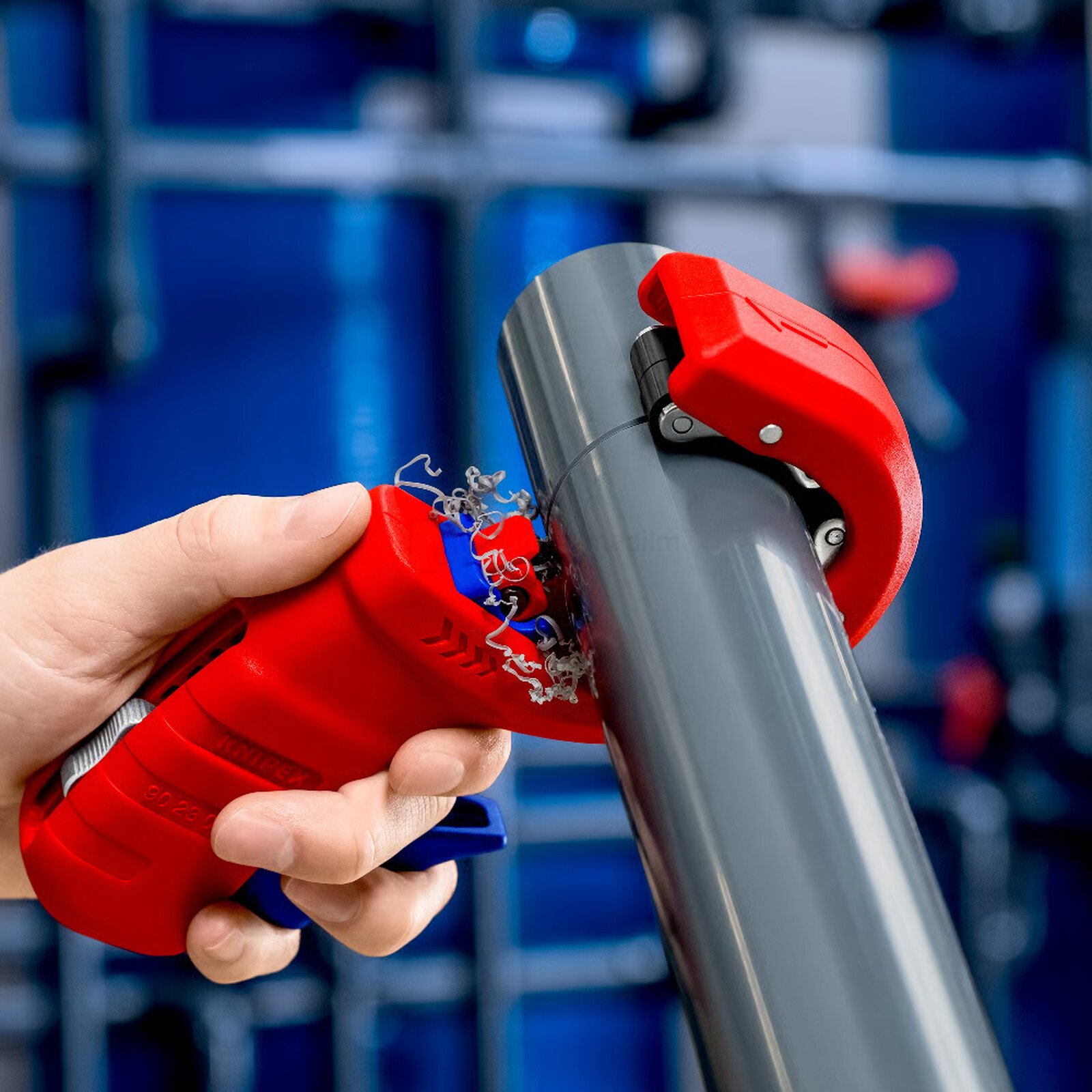 Knipex torulõikur DPT50, paksuseinalistele plasttorudele 32 / 40 / 50 mm 2