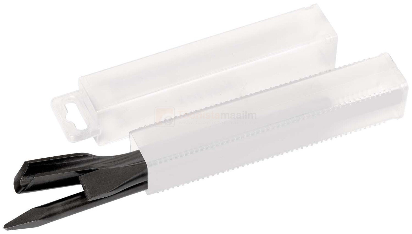 Pildil on Rennsteig meislite komplekt, mis koosneb kolmest 250 mm SDS+ meislist ja on pakitud läbipaistvasse karpi.