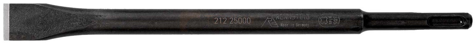 Pildil on Rennsteig lamemeisel 20 x 250 mm SDS+ - hoidikuga, millel on lame ots ja silindriline vars.