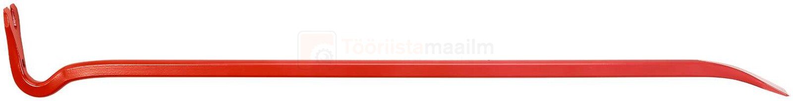 Pildil on punane Rennsteig sõrgkang, millel on lame-ovaalne profiil.