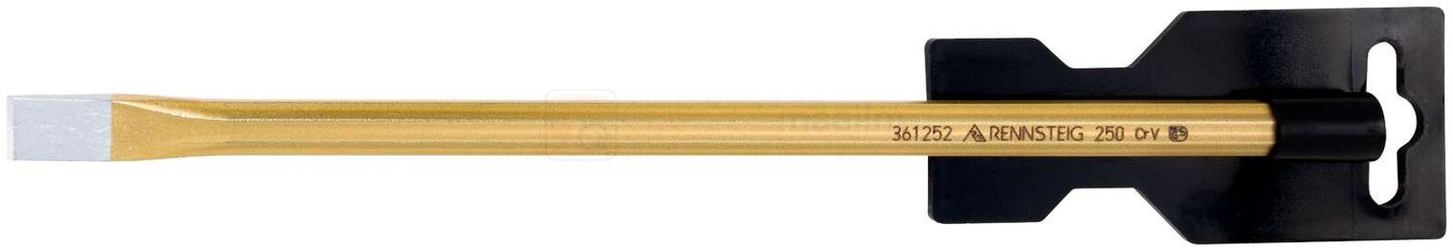 Pildil on Rennsteig elektriku lamemeisel, millel on kollane vars ja must käepide.