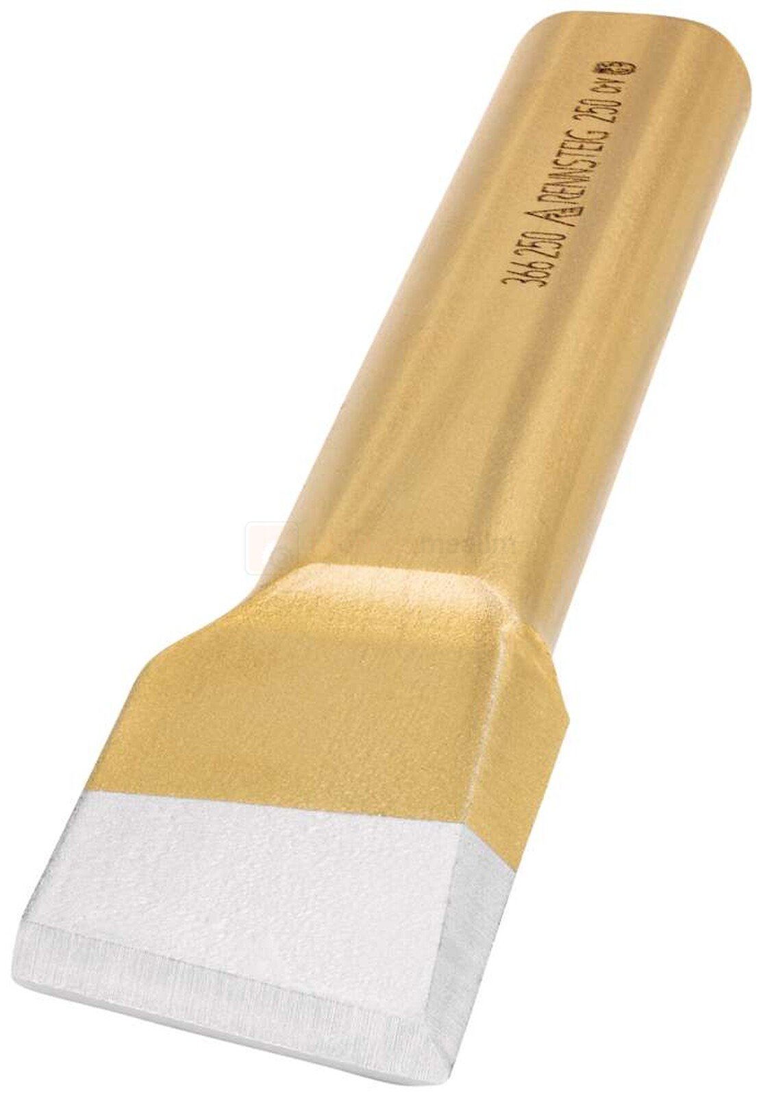 Pildil on Rennsteig elektriku soonemeisel, millel on hoidik ja mille lõikeosa on valge.