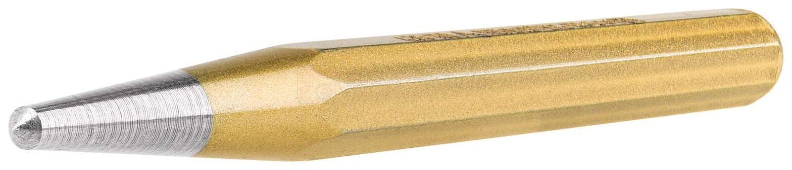 Pildil on Rennsteig kärn, millel on kuldne keha ja hõbedane ots.