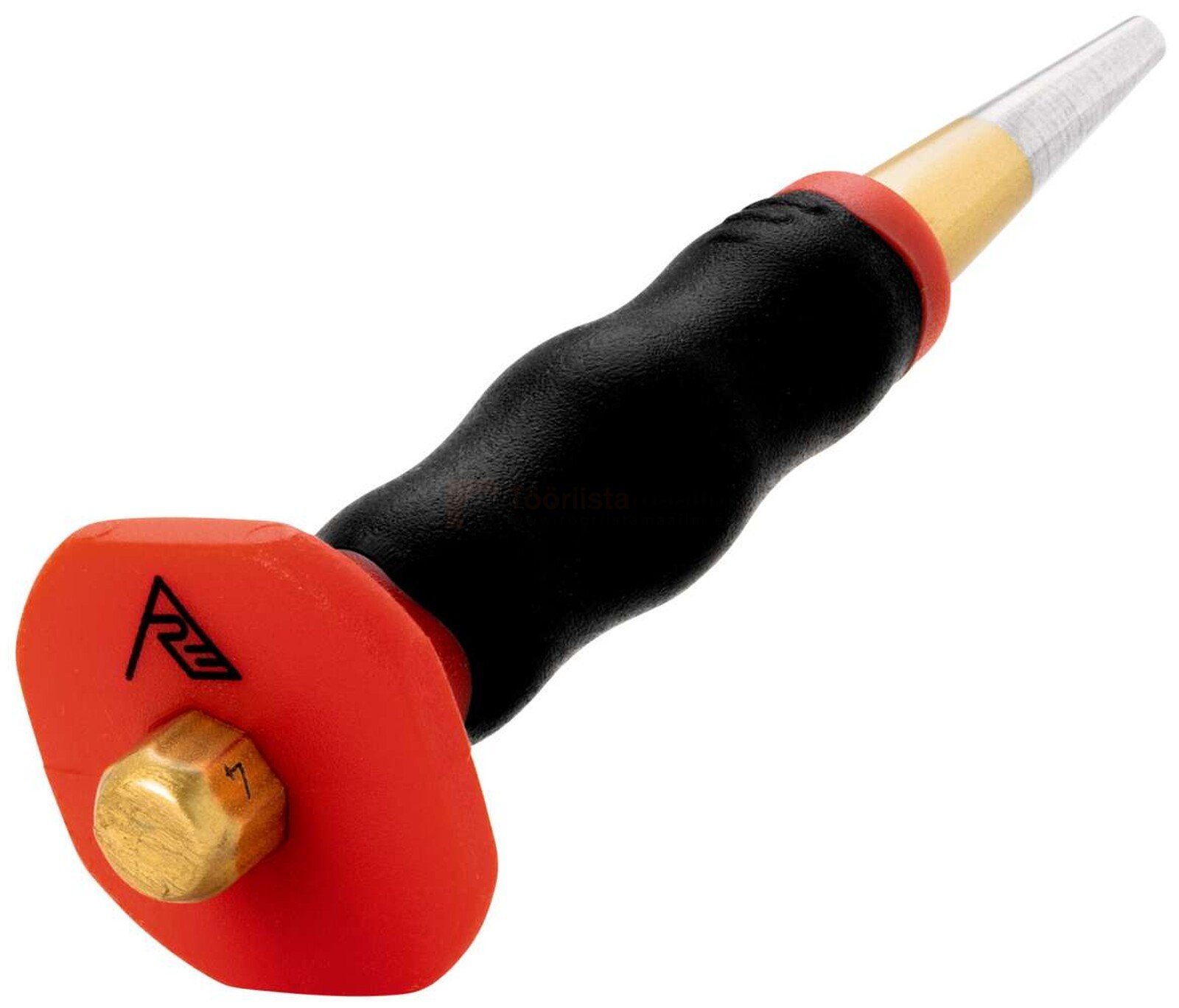 Pildil on Rennsteig kärn 4 x 10 x 120 mm, millel on käekaitse ja mis on mõeldud materjalide märgistamiseks.