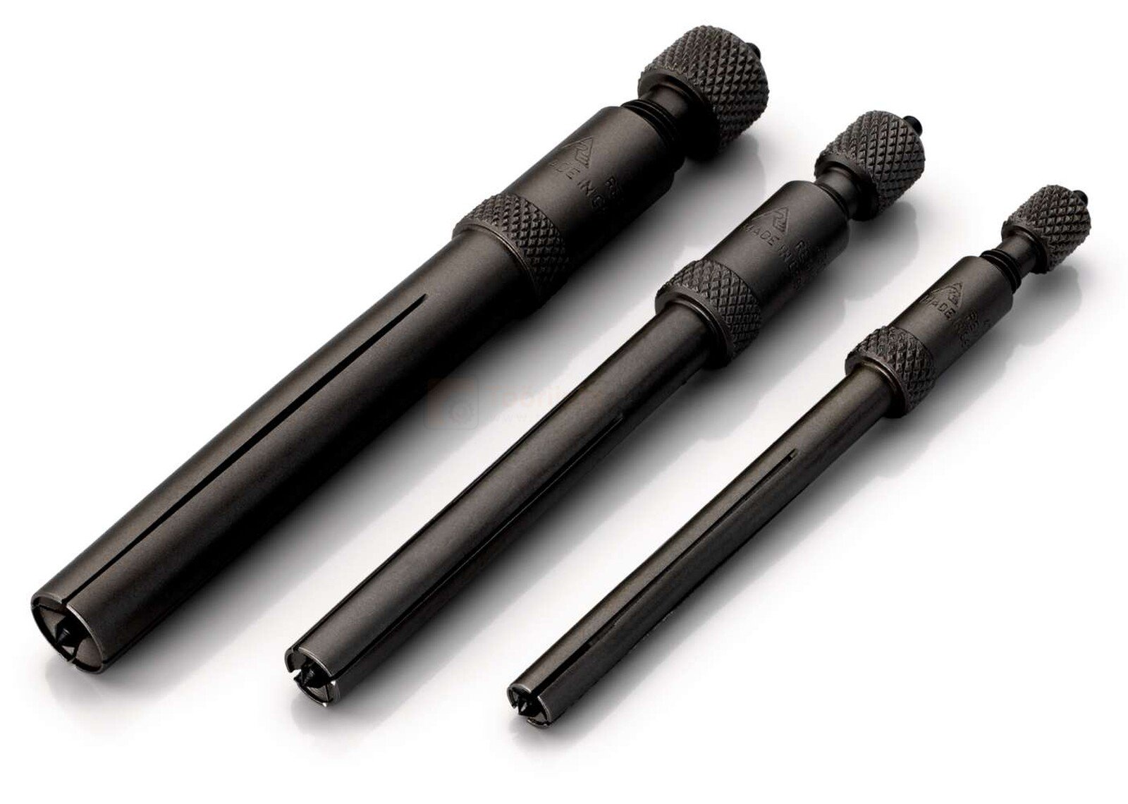 Pildil on Rennsteig tsentreerimiskärnade komplekt 6-16 mm avadele, mis koosneb kolmest erineva suurusega tööriistast.