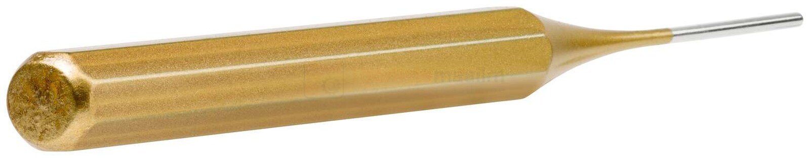 Pildil on Rennsteig tihvtitorn pikkusega 150 mm, millel on kuldne käepide ja peenike terasest ots.