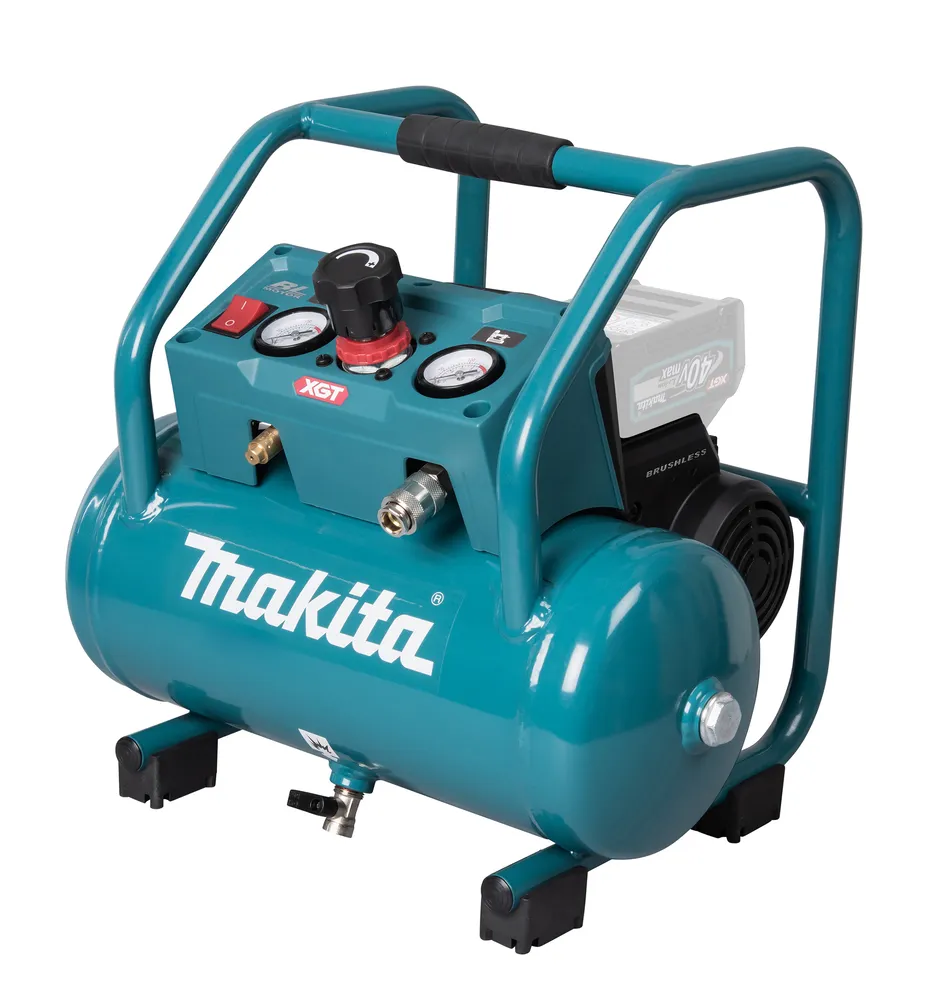 Аккумуляторный компрессор Makita AC001GZ, без аккумулятора и зарядного устройства
