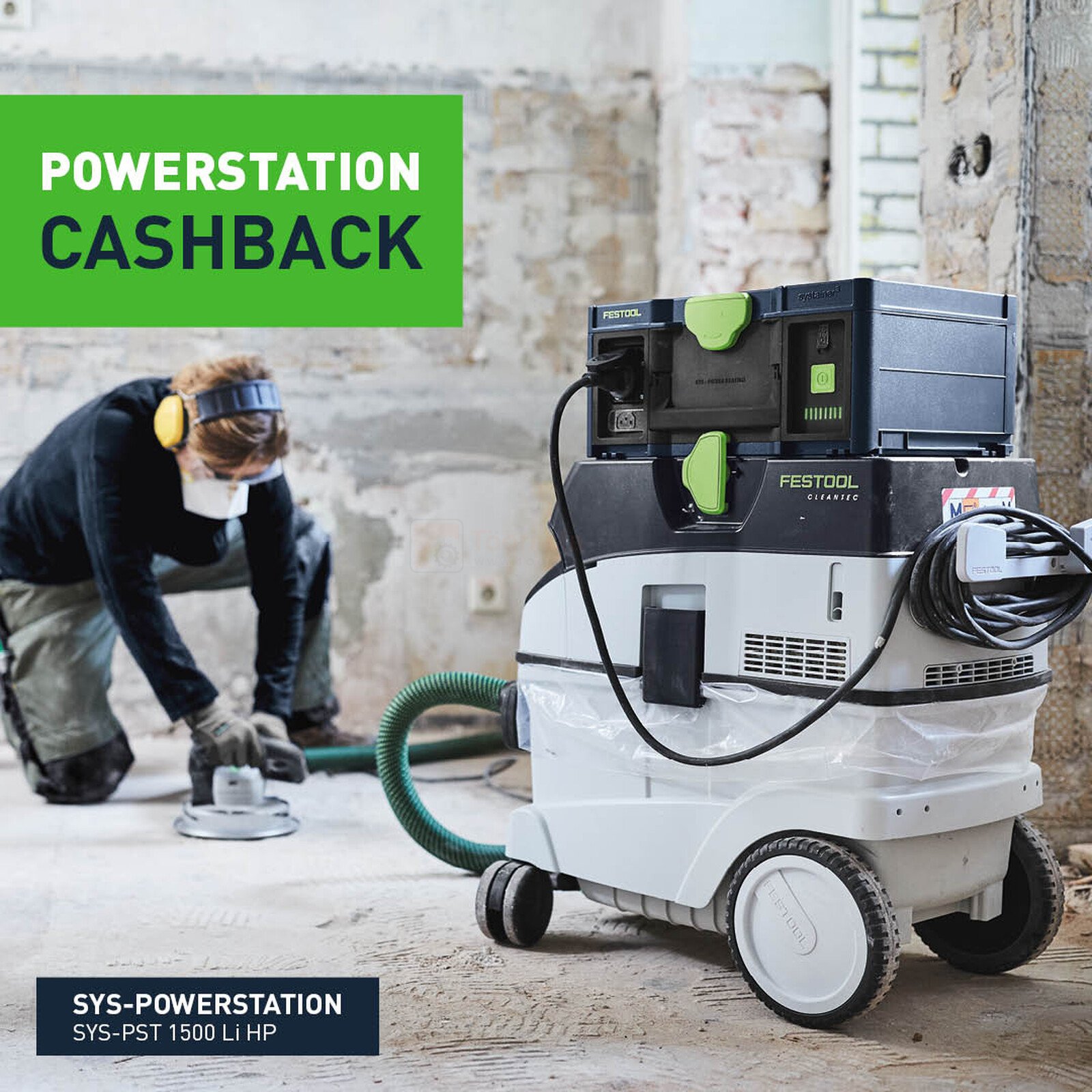 Festool mobiilne akupank SYS-PowerStation SYS-PST 1500 Li HP 8