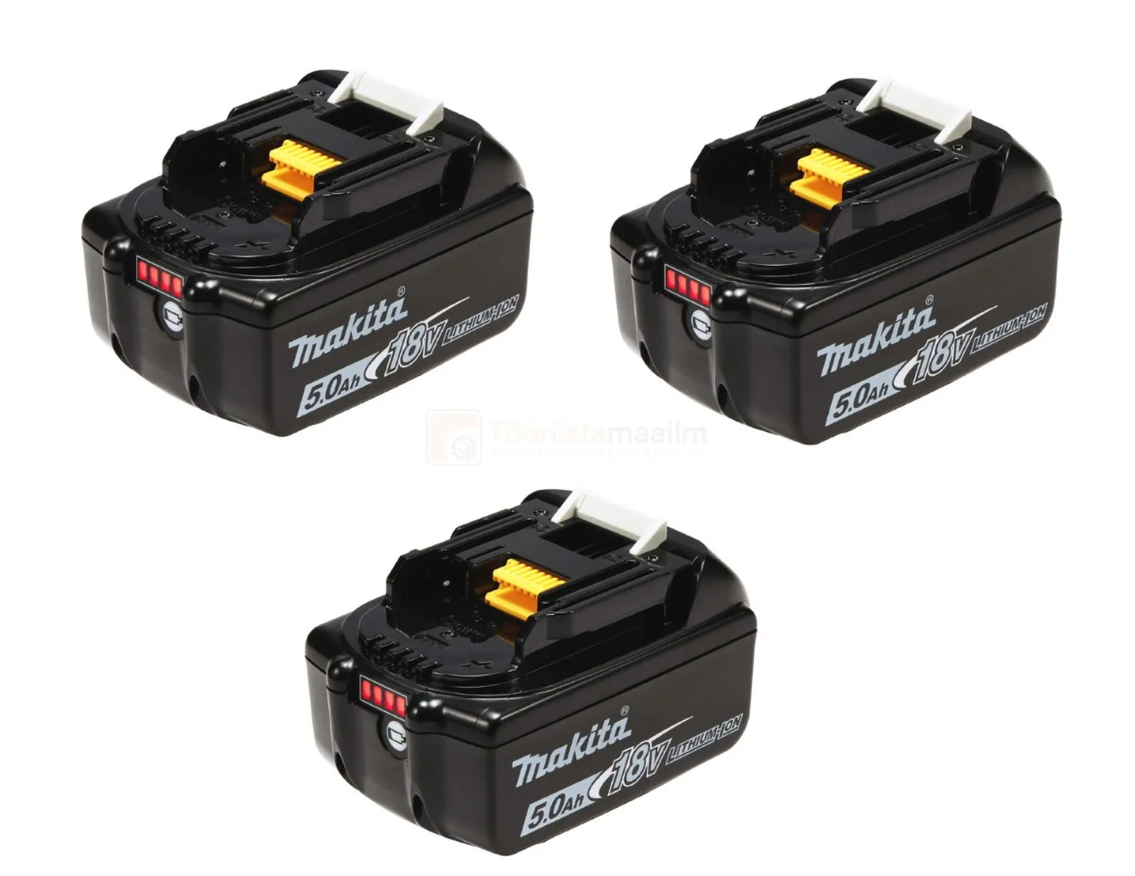 Аккумулятор Makita 18 В, 5.0 Ah Li-ion BL1850B x 3