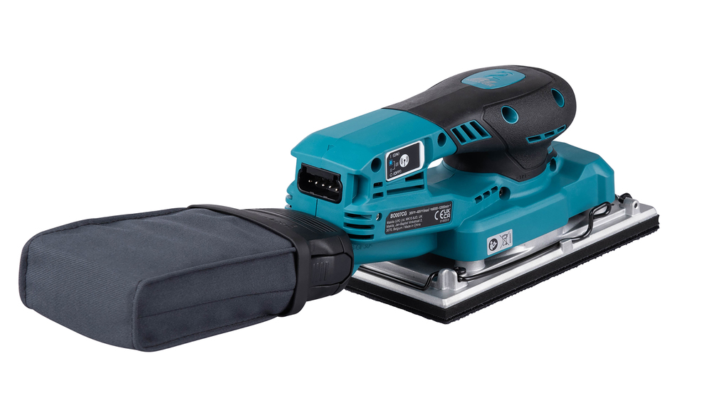 Аккумуляторная эксцентриковая шлифовальная машина Makita BO007CGZ, без аккумулятора и зарядного устройства