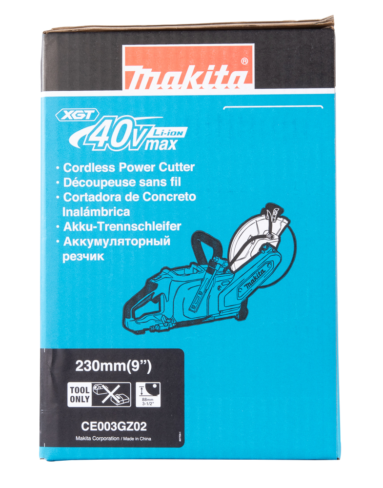 Аккумуляторный отрезной станок Makita CE003GZ02, XGT, без аккумулятора и зарядного устройства