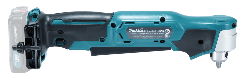 Makita cordless angle drill DA332DZ, without battery and charger