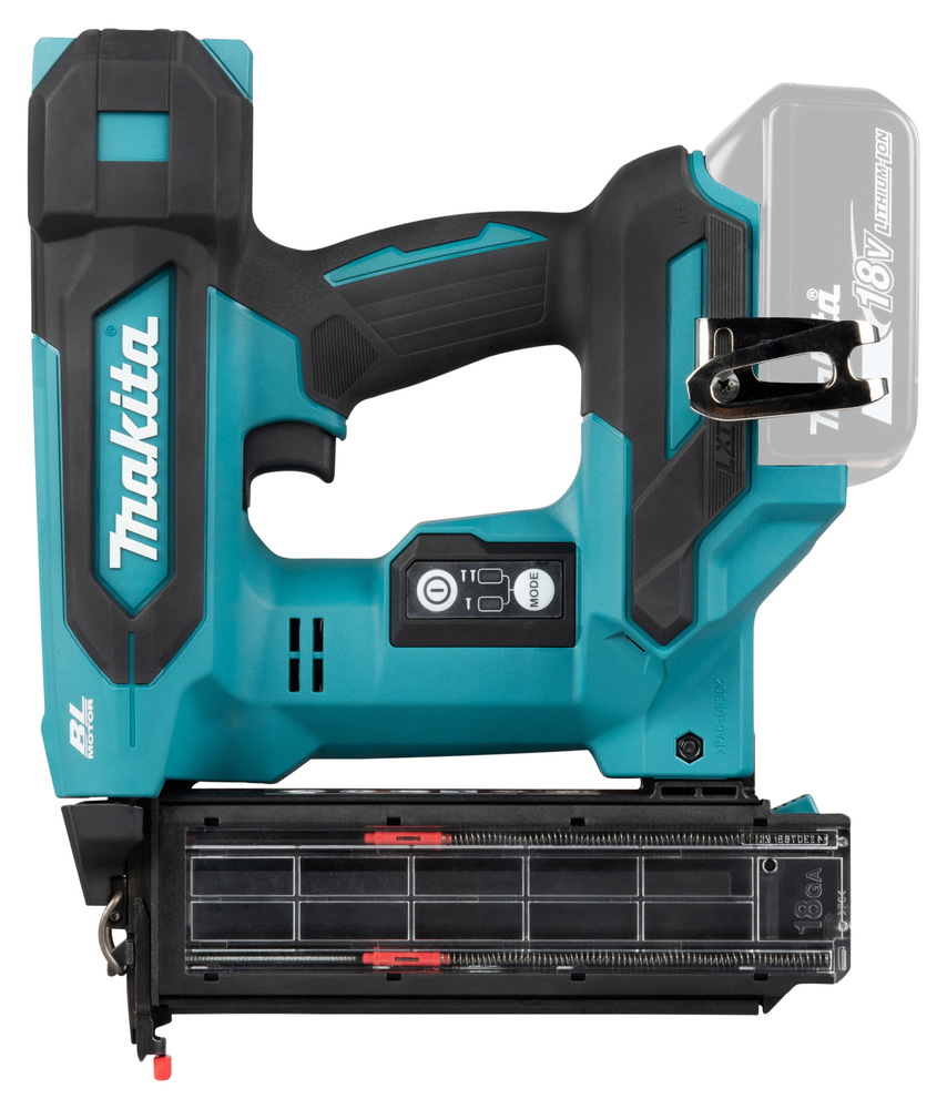 Makita аккумуляторный нейлер DBN501ZJ, без аккумулятора и зарядного устройства